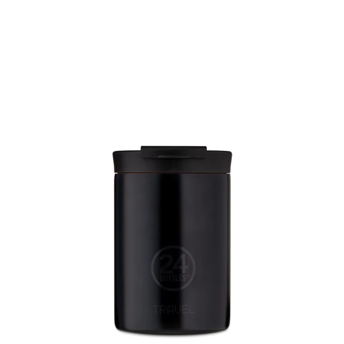 Aktion ???? 24 Bottles Travel Tumbler Basic Isolierbecher Mini - 350 Ml - Tuxedo Black ???? 1 Aktion ???? 24 Bottles Travel Tumbler Basic Isolierbecher Mini - 350 Ml - Tuxedo Black ????