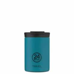 Aktion 🎉 24 Bottles Travel Tumbler Earth Isolierbecher Mini - 350 Ml - Atlantic Bay 🎉