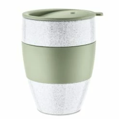 Aktion ???? Koziol AROMA TO GO 2.0 Thermobecher - 400 Ml - Organik Green ????