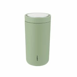 Auslauf ???? Stelton To-Go Click Thermobecher - 200 Ml - Soft Seagrass ✨