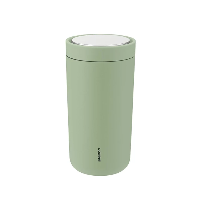 Auslauf ???? Stelton To-Go Click Thermobecher - 200 Ml - Soft Seagrass ✨ 1 Auslauf ???? Stelton To-Go Click Thermobecher - 200 Ml - Soft Seagrass ✨