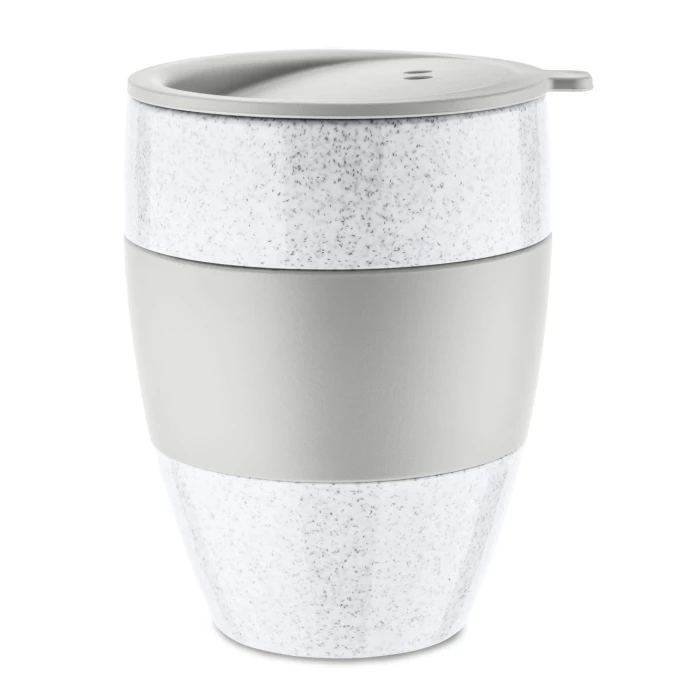 Brandneu ???? Koziol AROMA TO GO 2.0 Thermobecher - 400 Ml - Organik Grey ???? 1 Brandneu ???? Koziol AROMA TO GO 2.0 Thermobecher - 400 Ml - Organik Grey ????