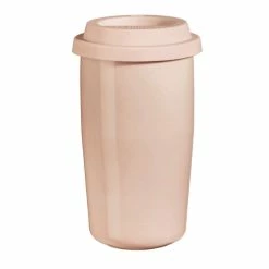 Billig ???? ASA CUP & GO Thermobecher XL - Ø 8,5 Cm - H 14,5 Cm - 350 Ml - Rose ????