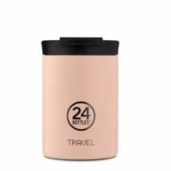 Beste Bewertungen von ???? 24 Bottles Travel Tumbler Earth Isolierbecher Mini - 350 Ml - Stone Dusty Pink ????