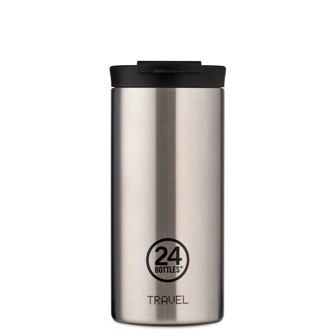 Budget ???? 24 Bottles Travel Tumbler Basic Isolierbecher - 600 Ml - Steel ???? 1 Budget ???? 24 Bottles Travel Tumbler Basic Isolierbecher - 600 Ml - Steel ????
