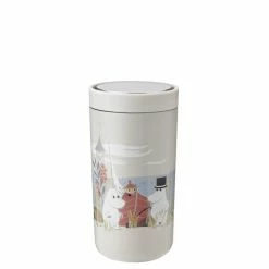 Am billigsten ???? Stelton Moomin To Go Click Thermobecher Doppelwandig - 200 Ml - Soft Sand ????