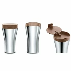 Alternative view of Bestes Angebot ???? Alessi CAFFA Thermobecher - 400 Ml - Braun ????