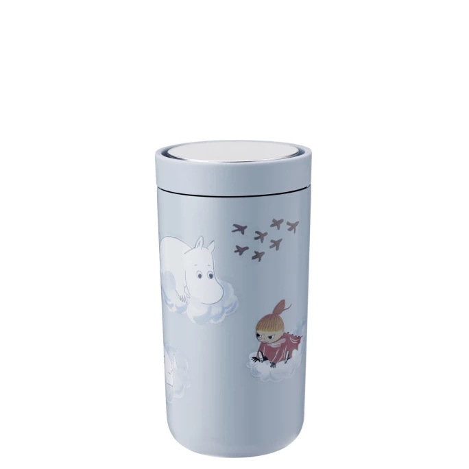 Aktion ???? Stelton Moomin To Go Click Thermobecher Doppelwandig - 200 Ml - Soft Cloud ⌛ 1 Aktion ???? Stelton Moomin To Go Click Thermobecher Doppelwandig - 200 Ml - Soft Cloud ⌛