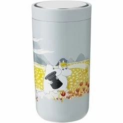 Am billigsten ???? Stelton To Go Click Thermotrinkbecher - 200 Ml - 14x7,2x7,2 Cm - Soft Sky ????