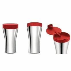 Alternative view of Beste Bewertungen von ???? Alessi CAFFA Thermobecher - 400 Ml - Rot ????