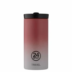 Coupon ✔️ 24 Bottles Travel Sport Tumbler Atlas Trinkbecher - 600 Ml - Red-white ????