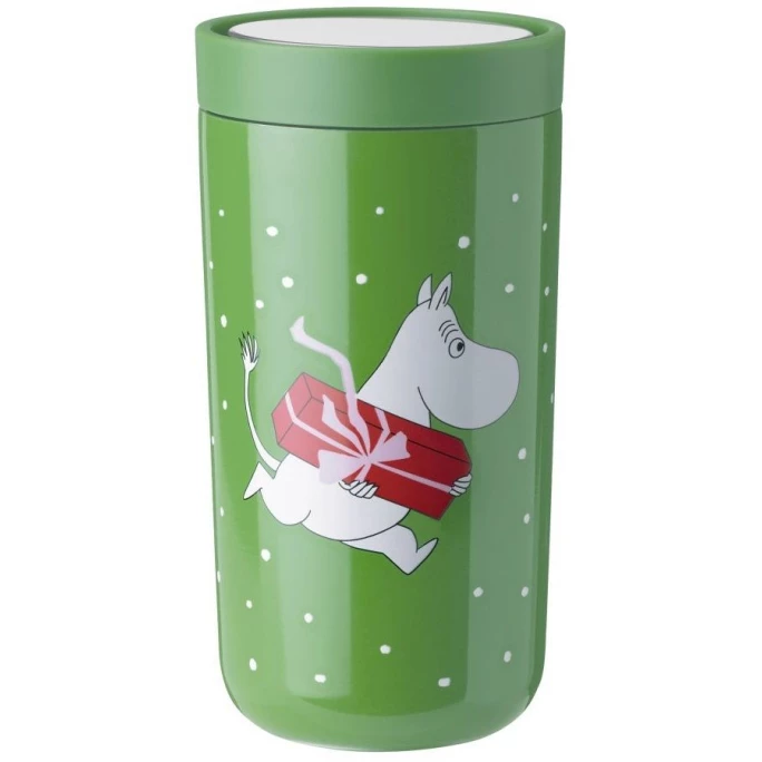 Auslauf ???? Stelton To-Go Click Moomin Isolierbecher - 200 Ml - Present ???? 1 Auslauf ???? Stelton To-Go Click Moomin Isolierbecher - 200 Ml - Present ????