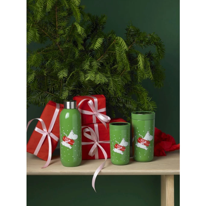 Auslauf ???? Stelton To-Go Click Moomin Isolierbecher - 200 Ml - Present ???? 2 Auslauf ???? Stelton To-Go Click Moomin Isolierbecher - 200 Ml - Present ???? – Bild 2