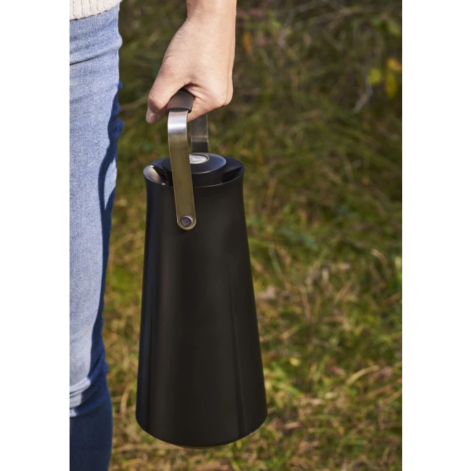 Schlussverkauf ???? Rosendahl Copenhagen Rosendahl Grand Cru Isolierkanne Mit Glas - 1 Liter - Schwarz ???? 3 Schlussverkauf ???? Rosendahl Copenhagen Rosendahl Grand Cru Isolierkanne Mit Glas - 1 Liter - Schwarz ???? – Bild 3