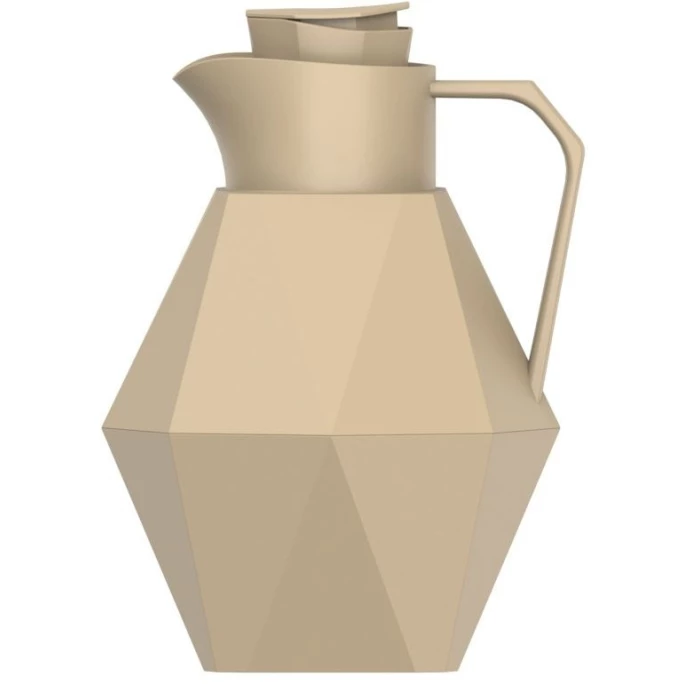 Schlussverkauf ???? Present Time Origami Thermokanne - 1000 Ml - Matt Sand Brown ⌛ 1 Schlussverkauf ???? Present Time Origami Thermokanne - 1000 Ml - Matt Sand Brown ⌛