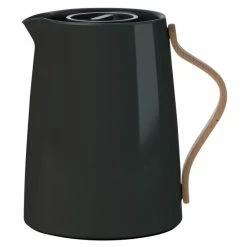 Brandneu ???? Stelton Emma Tee Isolierkanne - 1,0 Liter - Schwarz ⌛
