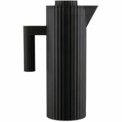 Blitzangebot ???? Alessi Plissé Isolierkanne - 20x11x32 Cm - Schwarz ⭐