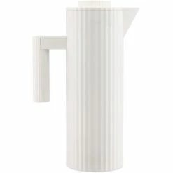 Coupon ???? Alessi Plissé Isolierkanne - 20x11x32 Cm - Weiß ????