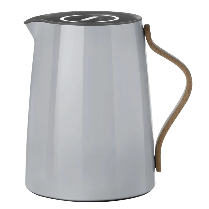 Billig ✔️ Stelton Emma Tee Isolierkanne - 1 Liter - Grau ???? 1 Billig ✔️ Stelton Emma Tee Isolierkanne - 1 Liter - Grau ????