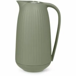 Angebote ???? Kähler Design ???? Hammershøi Isolierkanne - 1 Liter - Ø 12,5 Cm - Höhe: 23,5 Cm - Olivgrün ❤️