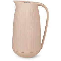Blitzangebot 🎁 Kähler Design 🔨 Hammershøi Isolierkanne - 1 Liter - Ø 12,5 Cm - Höhe: 23,5 Cm - Nude 🥰