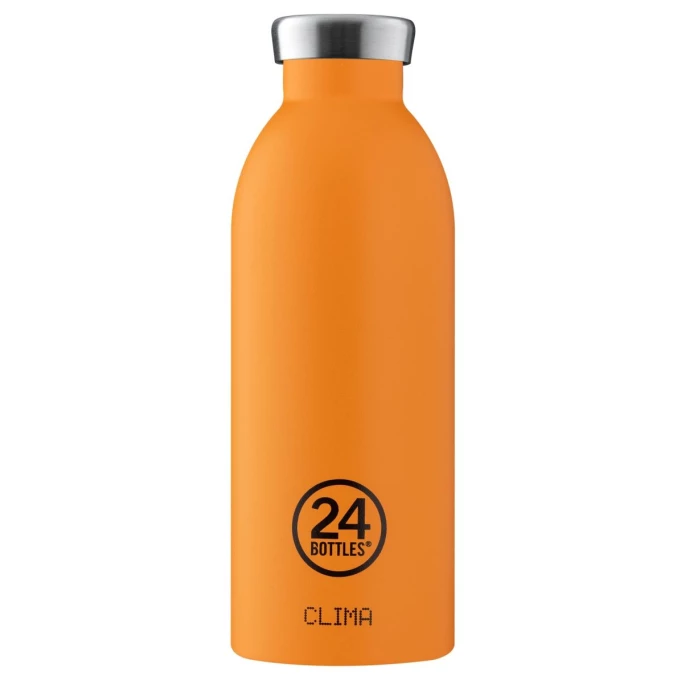 Auslauf ???? 24 Bottles Clima Bottle Stone Trinkflasche - 500 Ml - Total Orange ⭐ 1 Auslauf ???? 24 Bottles Clima Bottle Stone Trinkflasche - 500 Ml - Total Orange ⭐