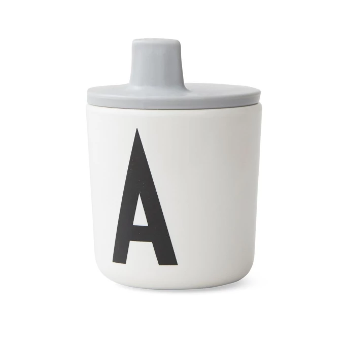Auslauf ???? Design Letters DRINK LID Trinkaufsatz - 8 X 8 X 4,6 Cm - Grey ⭐ 2 Auslauf ???? Design Letters DRINK LID Trinkaufsatz - 8 X 8 X 4,6 Cm - Grey ⭐ – Bild 2