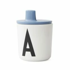 Alternative view of Billig ???? Design Letters DRINK LID Trinkaufsatz - 8 X 8 X 4,6 Cm - Blue ????