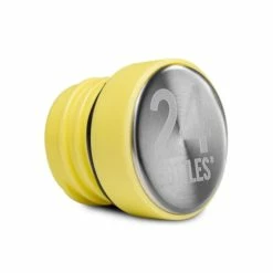 Beste Bewertungen von ✨ 24 Bottles Water Lid Ersatz-Schraubverschluss - Für 500 & 1000 Ml Flaschen - Light Yellow ✔️