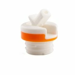 Bester Verkauf ???? 24 Bottles Sport Lid Athleisure Flaschenverschluss - ø 4,3 Cm - Höhe 3,2 Cm - White Orange ????