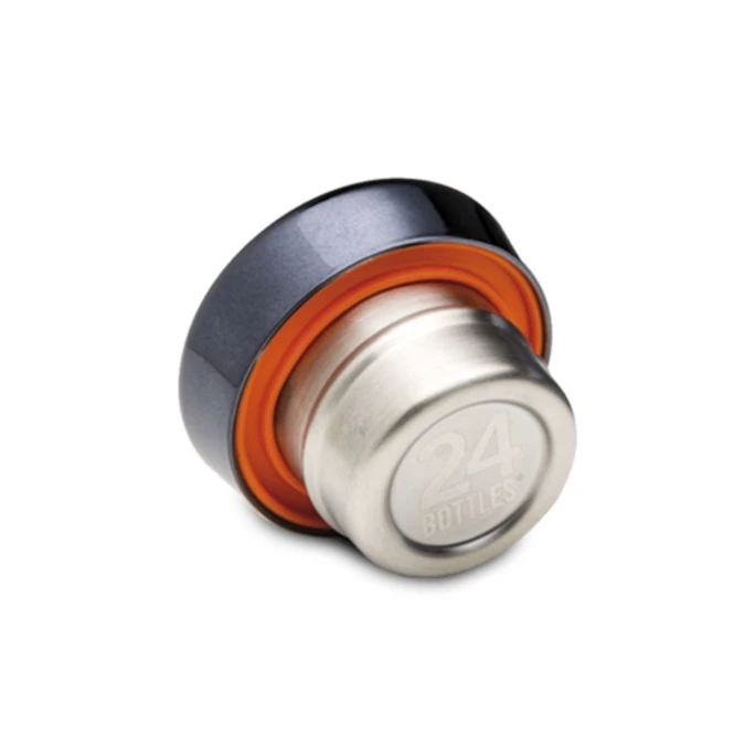 Bestpreis 😉 24 Bottles Clima Lid Flaschenverschluss - ø 4,7 Cm - Höhe 3,5 Cm - Black Radiance 🌟 2 Bestpreis 😉 24 Bottles Clima Lid Flaschenverschluss - ø 4,7 Cm - Höhe 3,5 Cm - Black Radiance 🌟 – Bild 2