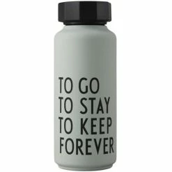 Beste Bewertungen von ???? Design Letters THERMO BOTTLE SPECIAL EDITION Thermosflasche - 0,5 Liter - Greygreen ????