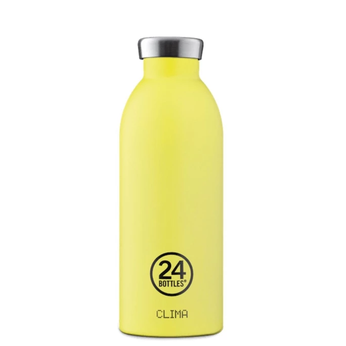 Neu ❤️ 24 Bottles Clima Bottle Earth Isolier-Trinkflasche - 500 Ml - Citrus ???? 1 Neu ❤️ 24 Bottles Clima Bottle Earth Isolier-Trinkflasche - 500 Ml - Citrus ????