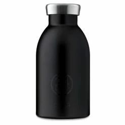 Blitzangebot ⌛ 24 Bottles Clima Bottle Basic Isolier-Trinkflasche Mini - 330 Ml - Tuxedo Black ????