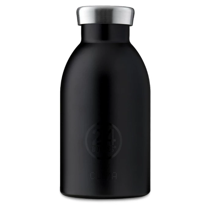 Blitzangebot ⌛ 24 Bottles Clima Bottle Basic Isolier-Trinkflasche Mini - 330 Ml - Tuxedo Black ???? 1 Blitzangebot ⌛ 24 Bottles Clima Bottle Basic Isolier-Trinkflasche Mini - 330 Ml - Tuxedo Black ????