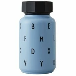 24 Bottles Geschäft 17 Billig ???? Design Letters THERMO/INSULATED BOTTLE KIDS Thermosflasche - 330 Ml - Blue ????