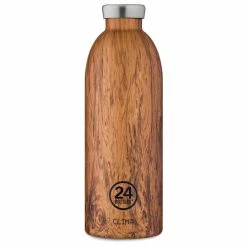 Blitzangebot 🤩 24 Bottles Clima Bottle Wood Collection Isolier-Trinkflasche - 850 Ml - Sequoia Wood 😍