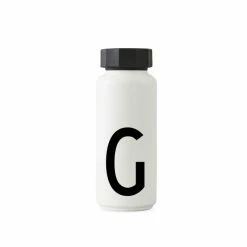 Brandneu ???? Design Letters To Go Collection Thermosflasche - 500 Ml - G - Weiß ????