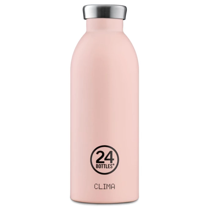 Auslauf ???? 24 Bottles Clima Bottle Earth Isolier-Trinkflasche - 500 Ml - Dusty Pink ???? 1 Auslauf ???? 24 Bottles Clima Bottle Earth Isolier-Trinkflasche - 500 Ml - Dusty Pink ????