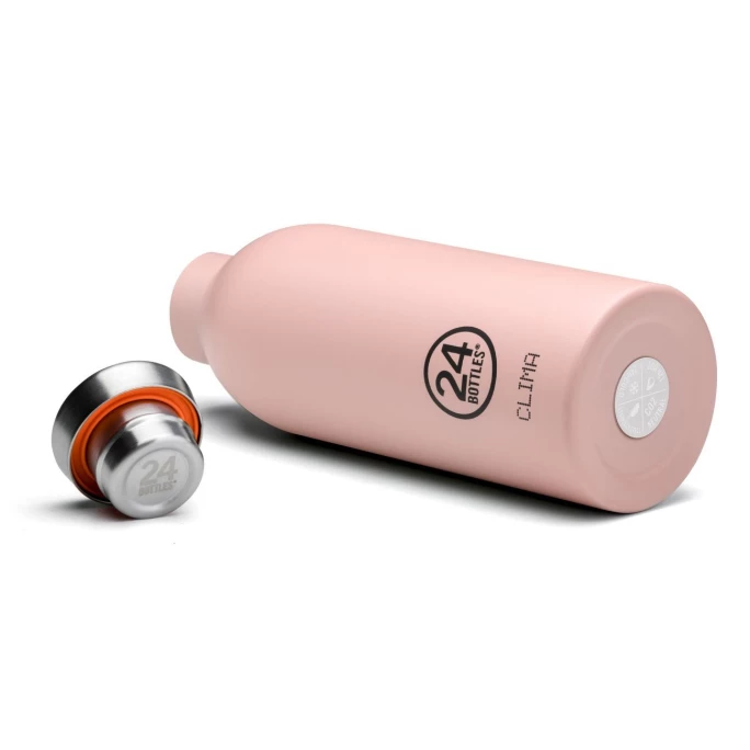Auslauf ???? 24 Bottles Clima Bottle Earth Isolier-Trinkflasche - 500 Ml - Dusty Pink ???? 3 Auslauf ???? 24 Bottles Clima Bottle Earth Isolier-Trinkflasche - 500 Ml - Dusty Pink ???? – Bild 3