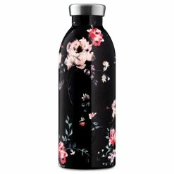 Bestpreis ???? 24 Bottles Clima Bottle Floral Isolier-Trinkflasche - 500 Ml - Ebony Rose ????