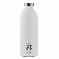 Aktion ✨ 24 Bottles Clima Bottle Basic Isolier-Trinkflasche - 850 Ml - Ice White 🧨