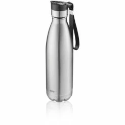 Neu ⭐ GEFU Thermotrinkflasche OLIMPIO - 500 Ml - Silber ????