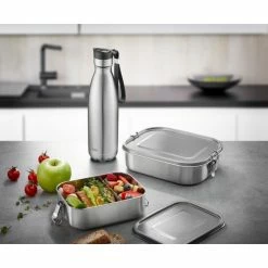 Alternative view of Neu ⭐ GEFU Thermotrinkflasche OLIMPIO - 500 Ml - Silber ????