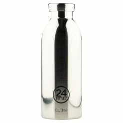 Auslauf 😀 24 Bottles Clima Bottle Trinkflasche - 500 Ml - Platinum 🎁