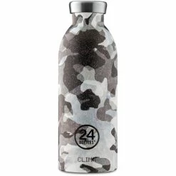 Billig ???? 24 Bottles Clima Bottle Isolier-Trinkflasche - 500 Ml - Camo Grey ????