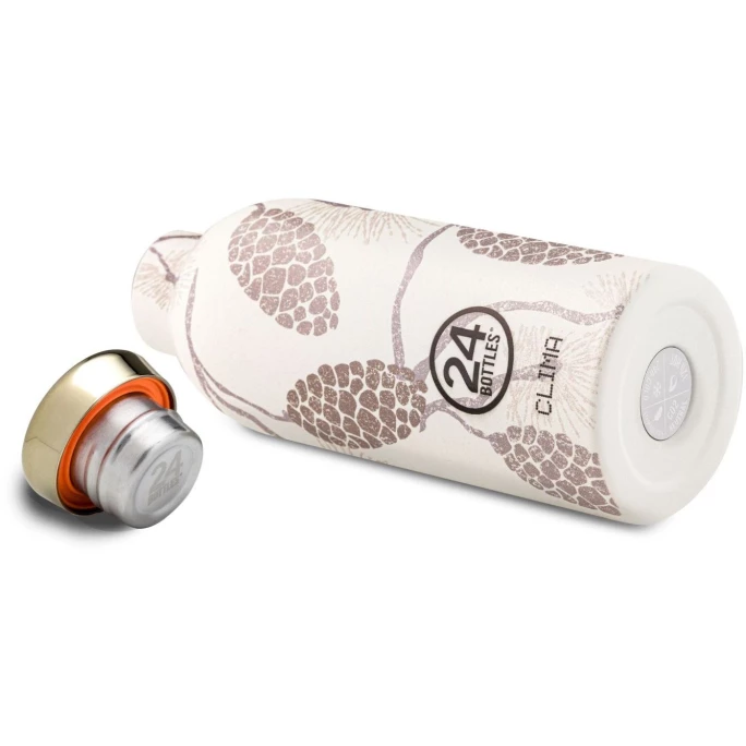 Angebote ✨ 24 Bottles Clima Bottle Isolier-Trinkflasche - 500 Ml - Gold Pine ???? 3 Angebote ✨ 24 Bottles Clima Bottle Isolier-Trinkflasche - 500 Ml - Gold Pine ???? – Bild 3