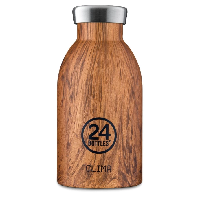 Top 10 ???? 24 Bottles Clima Bottle Wood Collection Isolier-Trinkflasche Mini - 330 Ml - Sequoia Wood ???? 1 Top 10 ???? 24 Bottles Clima Bottle Wood Collection Isolier-Trinkflasche Mini - 330 Ml - Sequoia Wood ????