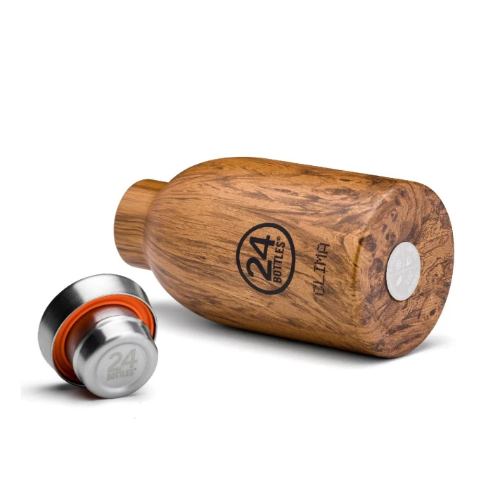 Top 10 ???? 24 Bottles Clima Bottle Wood Collection Isolier-Trinkflasche Mini - 330 Ml - Sequoia Wood ???? 3 Top 10 ???? 24 Bottles Clima Bottle Wood Collection Isolier-Trinkflasche Mini - 330 Ml - Sequoia Wood ???? – Bild 3