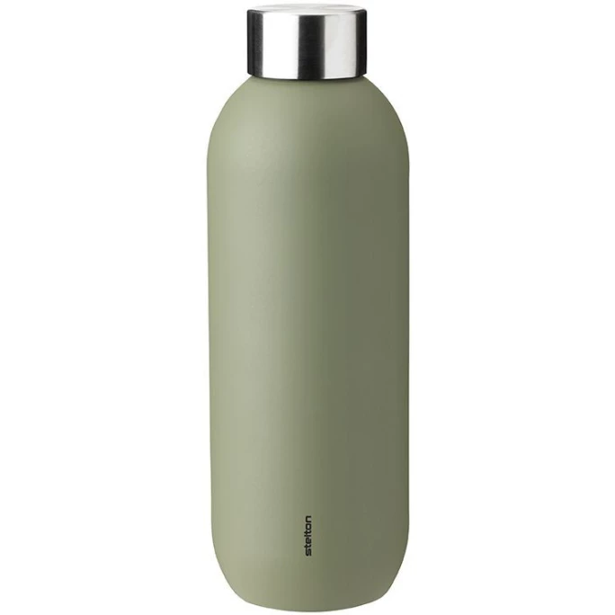 Auslauf ???? Stelton Keep Cool Isolierflasche - 600 Ml - Army ⌛ 1 Auslauf ???? Stelton Keep Cool Isolierflasche - 600 Ml - Army ⌛